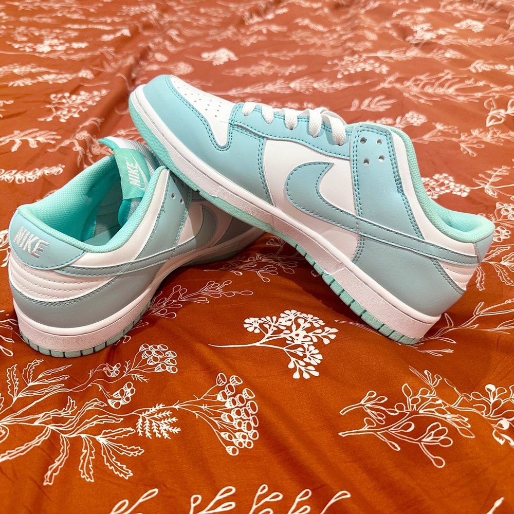 Nike Women's Sneakers in Light Blue and White